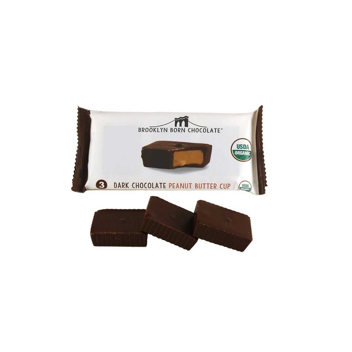 Dark Chocolate Peanut Butter Cups  Brooklyn Born Chocolate   