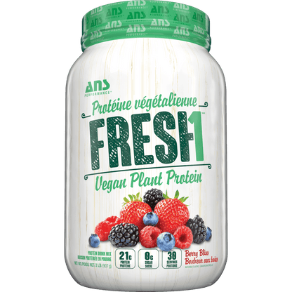 FRESH1 Vegan Protein Berry Bliss  ANS Performance   