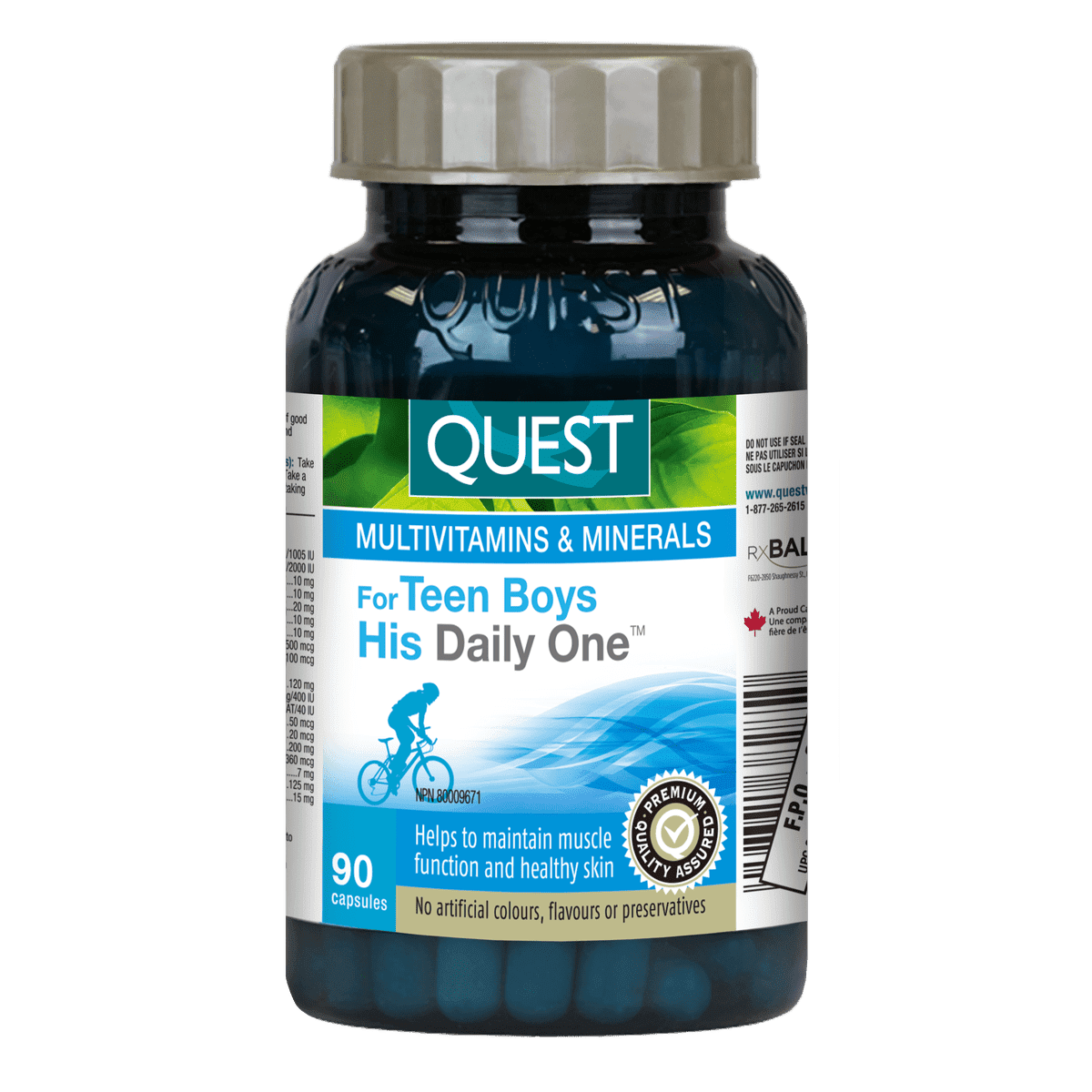 For Teen Boys His Daily One  Quest - The Quest For Health   