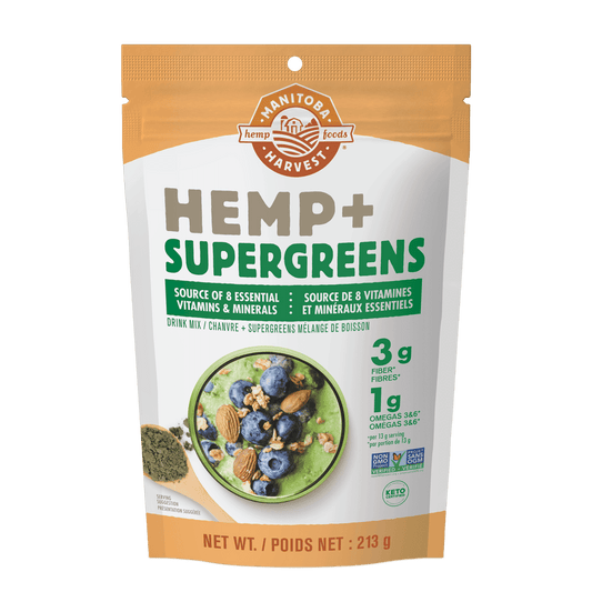 Hemp + Supergreens  Manitoba Harvest