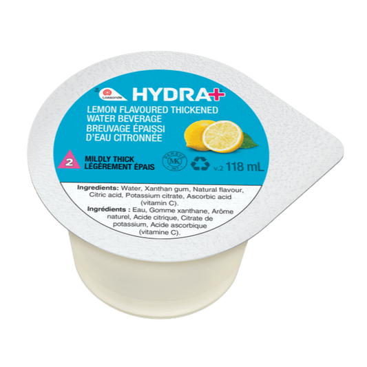 Hydra+ Thickened Water IDDSI 2  Lassonde Hydra+ 24 X 118 mL  