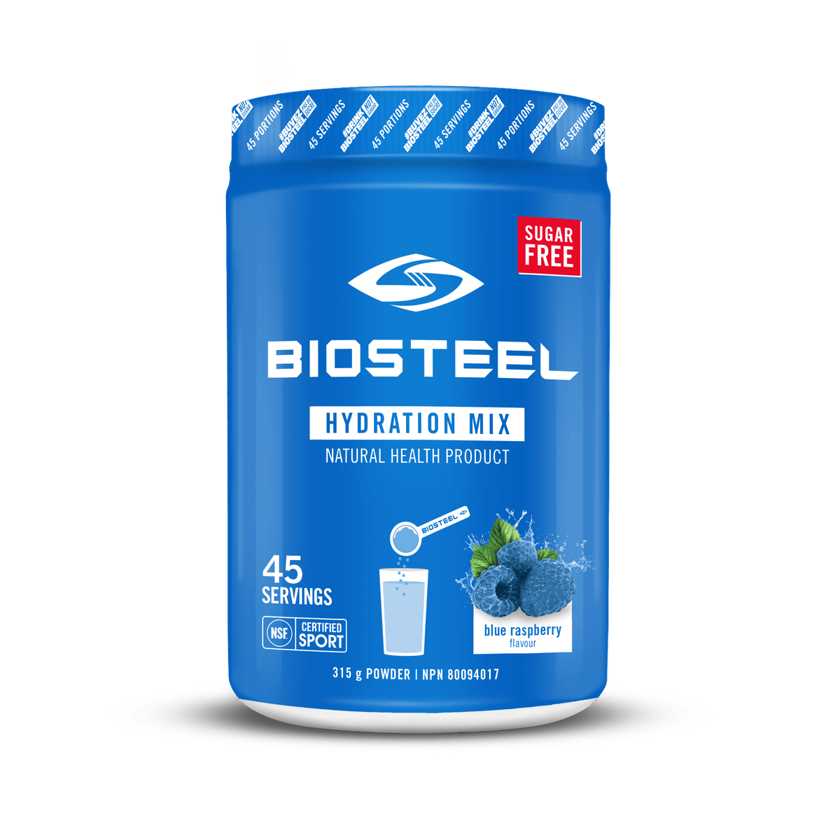 Hydration Mix Blue Raspberry  BioSteel Sports Nutrition Inc.   