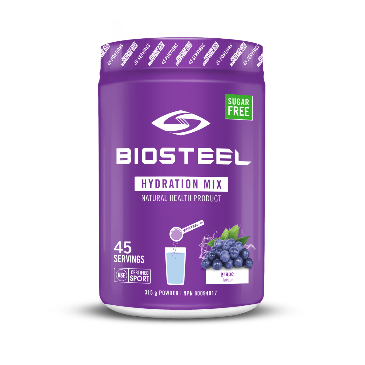 Hydration Mix Grape  BioSteel Sports Nutrition Inc.   