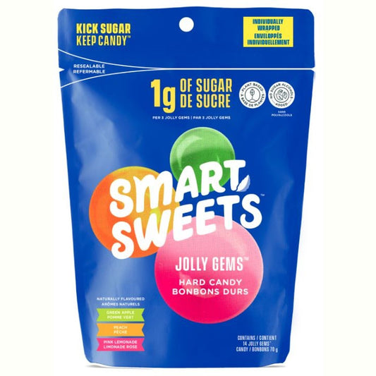 Jolly Gems Hard Candy  SmartSweets