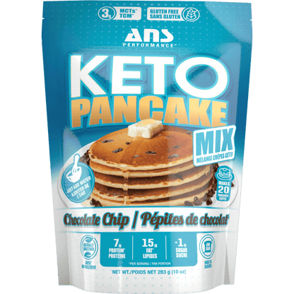 KETO Pancake Mix Chocolate Chip  ANS Performance 283g  