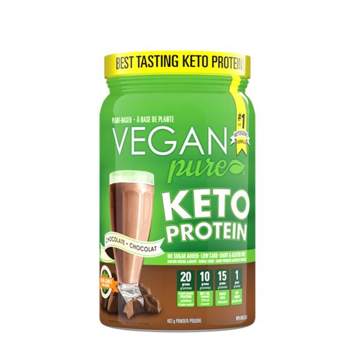 Keto Protein Chocolate  Vegan Pure   