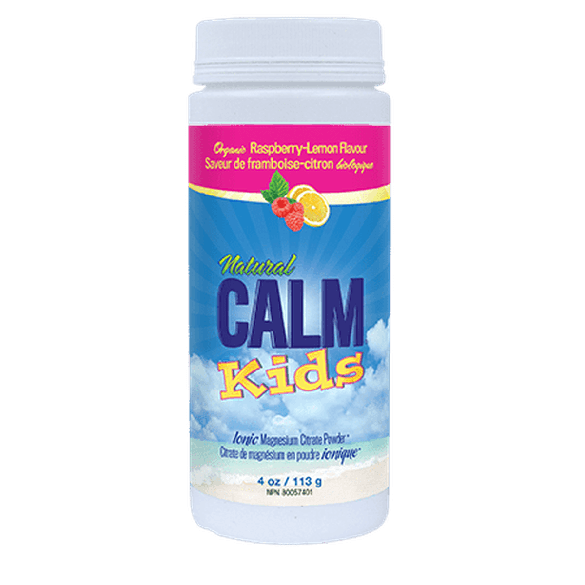 Kids Calm Rasp Lemon  Natural Calm   