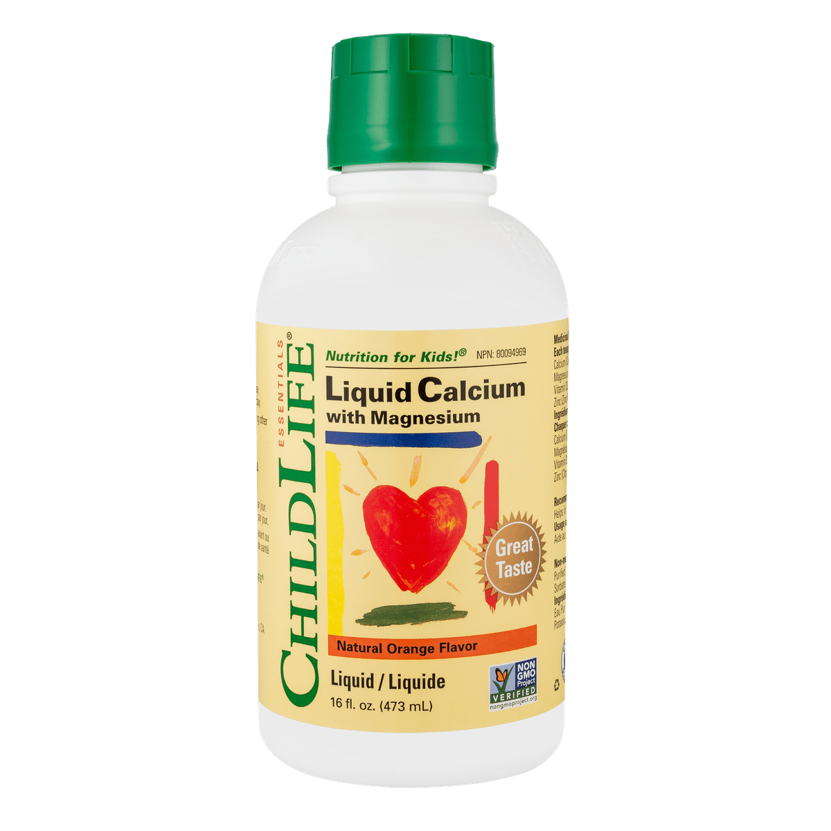 Liquid Calcium With Magnesium  ChildLife Essentials   