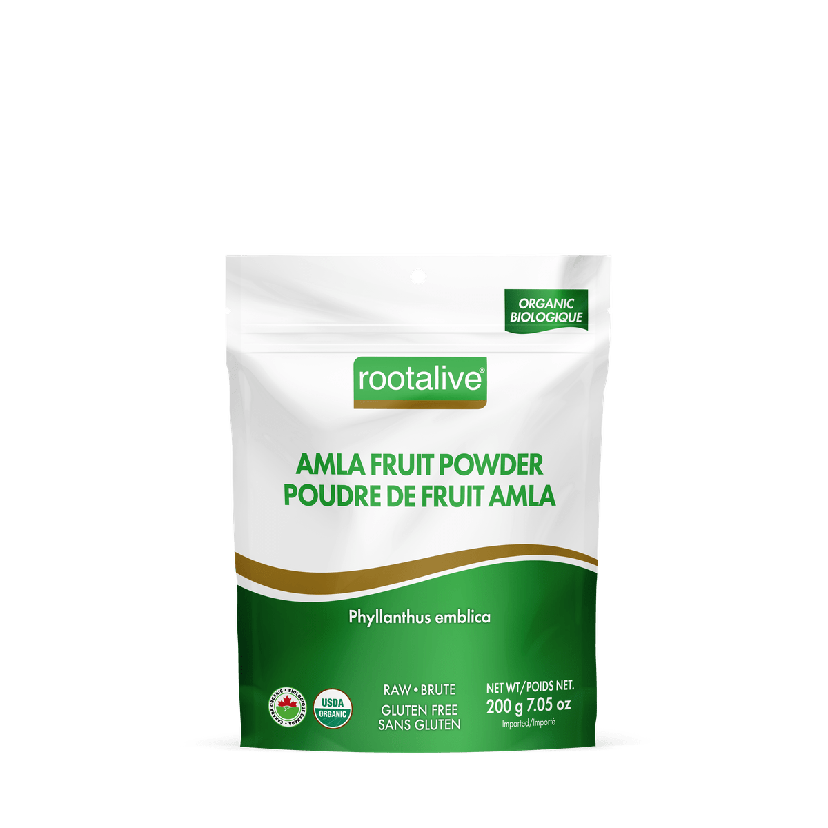 Organic Amla Fruit Powder  Rootalive Inc.   