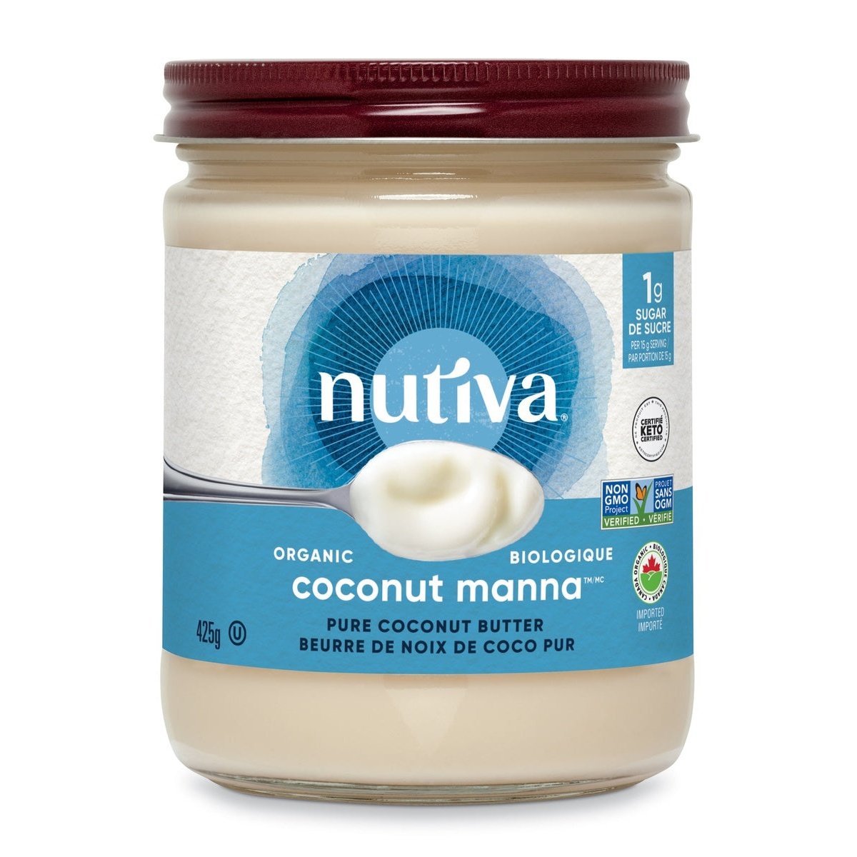 Organic Coconut Manna  Nutiva   