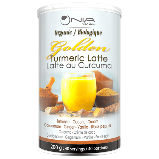 Organic Golden Turmeric Latte  Nia Pure Nature