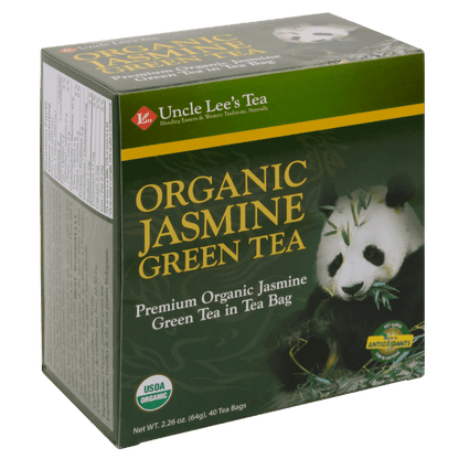 Organic Jasmine Tea  Uncle Lee's Tea   