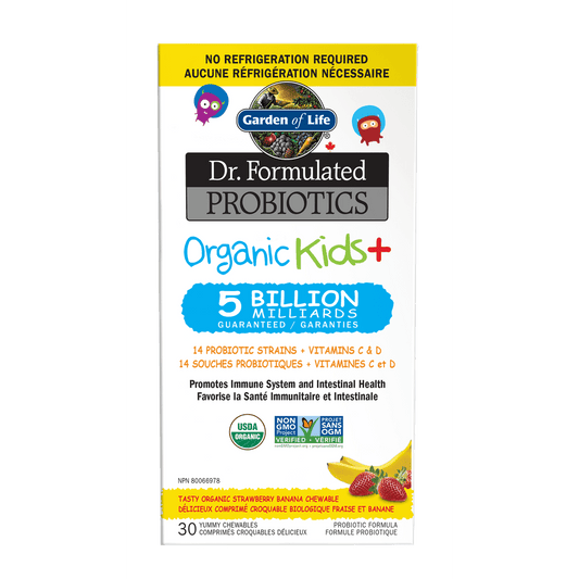 Organic Kids+ Strawberry-Banana  Garden of Life