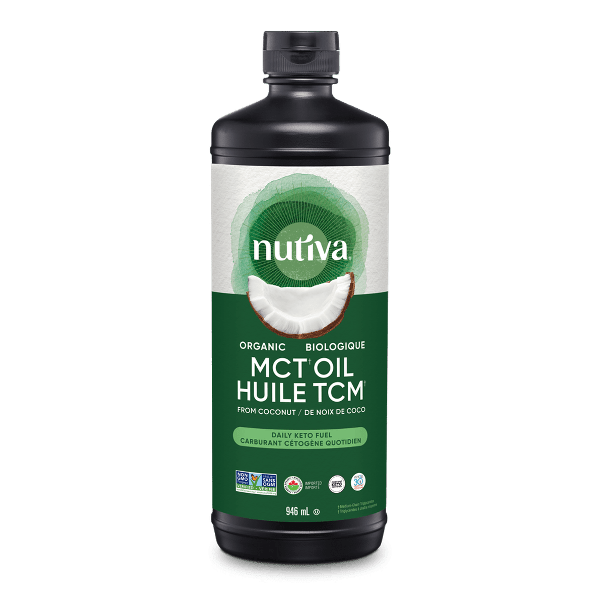 Organic Liquid MCT Coconut Oil  Nutiva   