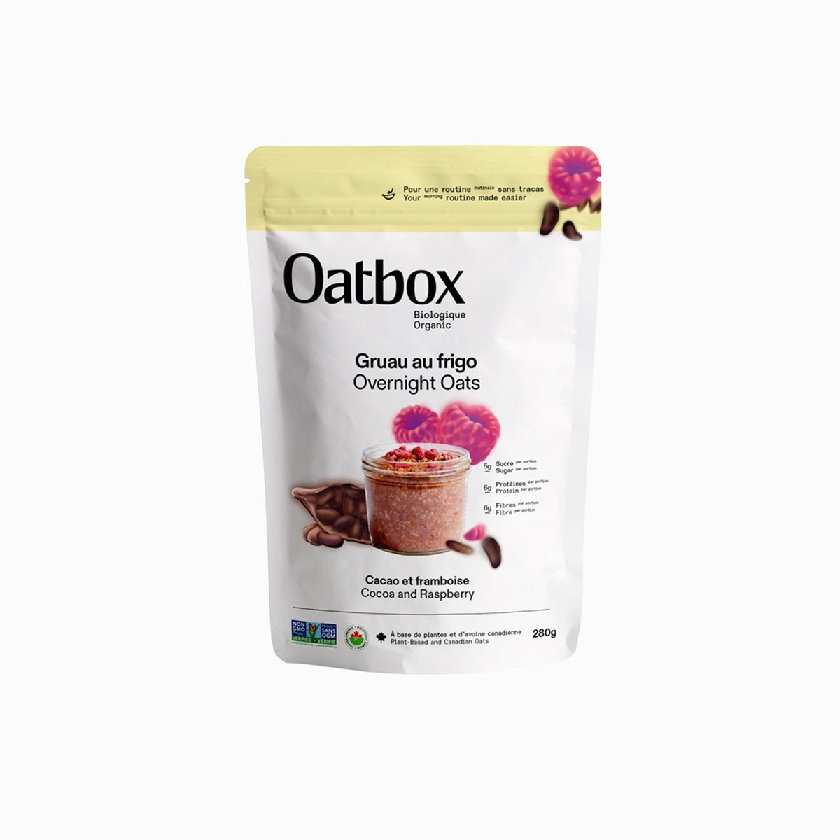 Overnight Oats Choco Raspberry  Oatbox   