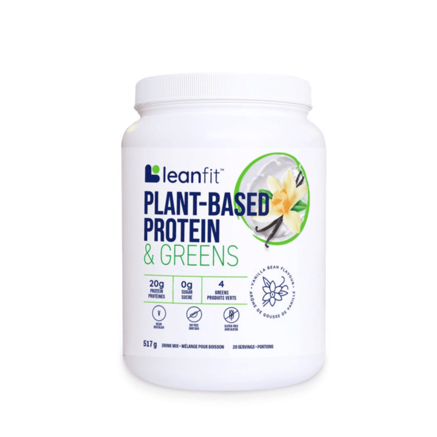 Plant-Based Protein & Greens - Vanilla Bean  LeanFit   