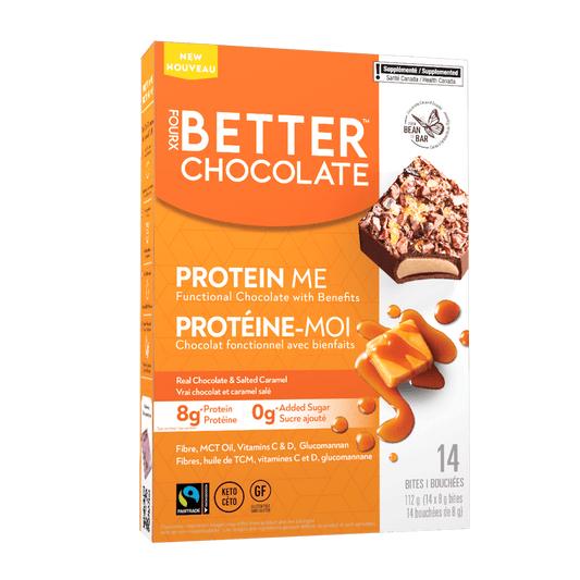 Protein Me - Salted Caramel  FourX Better Chocolate   