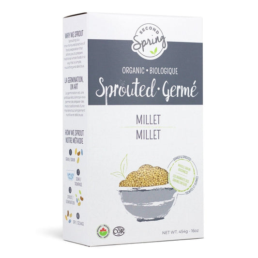 Sprouted Millet  Second Spring Sprouted Foods   