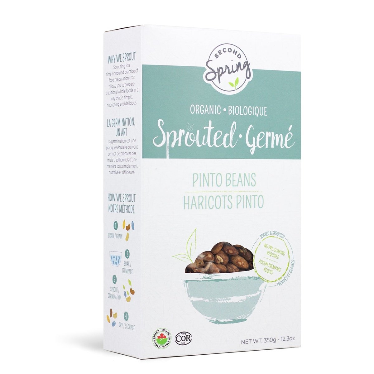 Sprouted Pinto Beans  Second Spring Sprouted Foods   