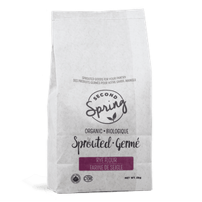 Sprouted Rye Flour  Second Spring Sprouted Foods 2kg  