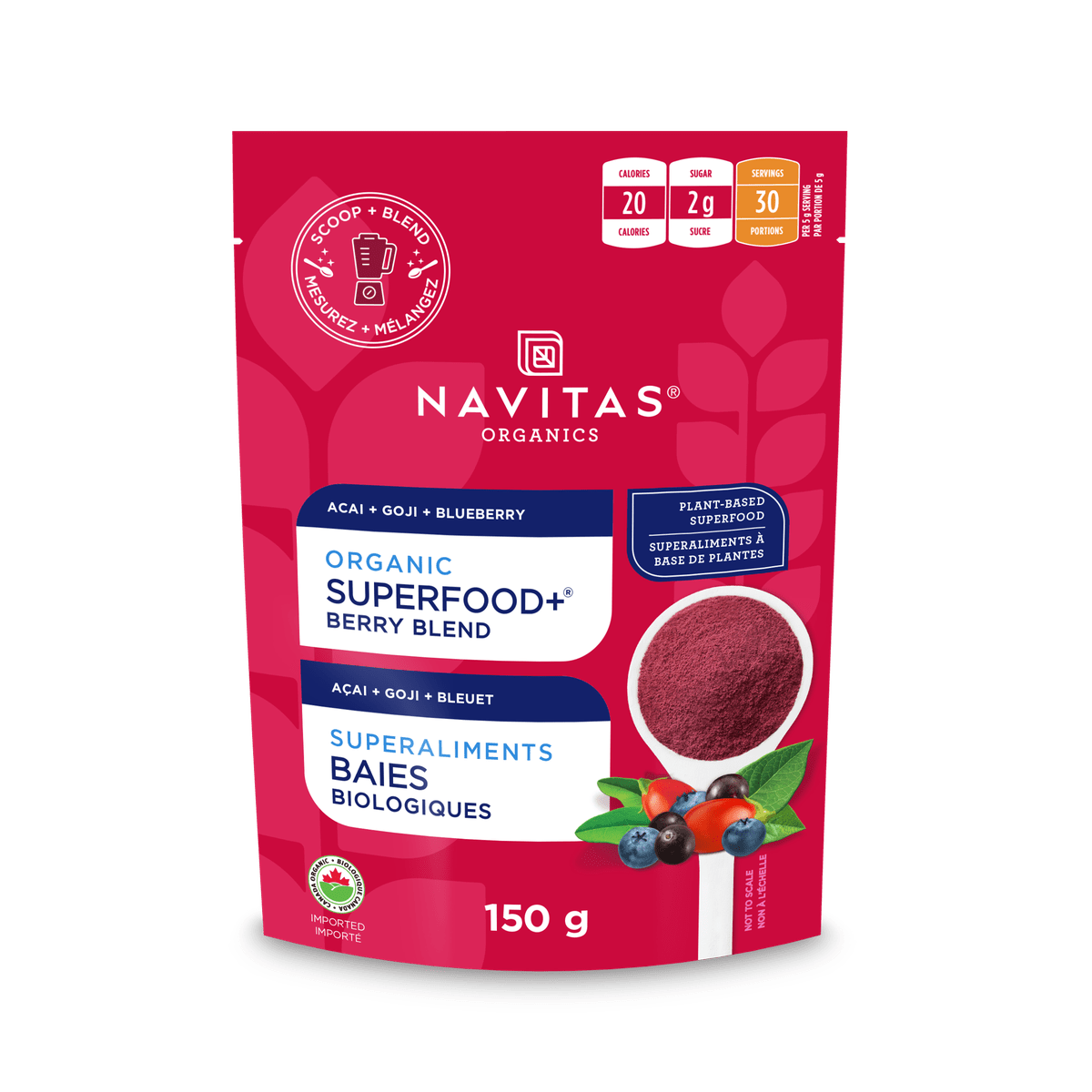 Superfood + Berry Blend  Navitas Organics   