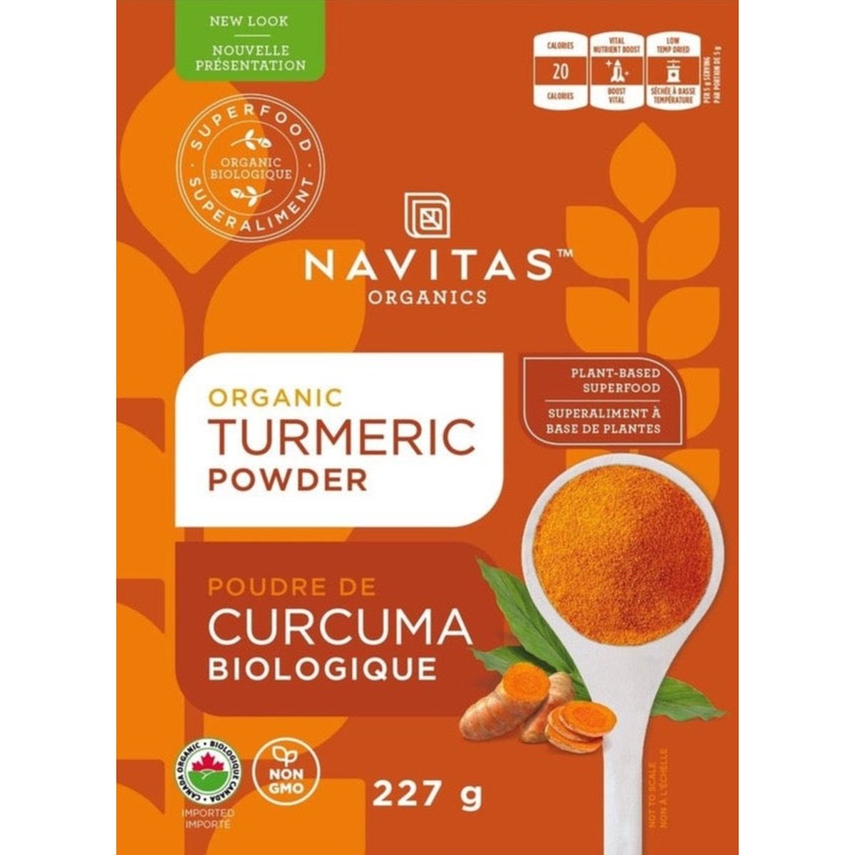 Turmeric Powder  Navitas Organics   