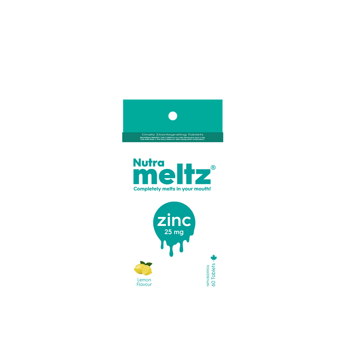 Zinc - 25mg  NUTRAMELTZ   